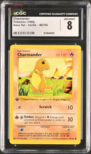 CGC 8 Charmander(46/102) [Base Set - 1st Ed.] - 6175644005
