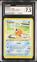 CGC 7.5 Magikarp(35/102) [Base Set - 1st Ed.] - 6175644009