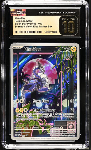 CGC PRISTINE 10 Miraidon(013) [Black Star Promos] - 1401027158238