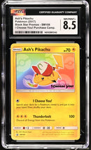 CGC 8.5 Ash's Pikachu (SM108) [Sun & Moon: Black Star Promos] - 1401039913143