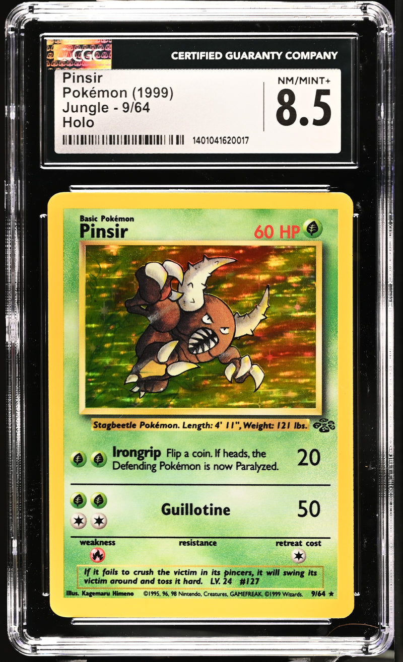 CGC 8.5 Pinsir(9/64) [Jungle] - 1401041620017