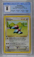 CGC 8 Porygon(39/102) [Base Set - 1st Ed.] - 3790889072