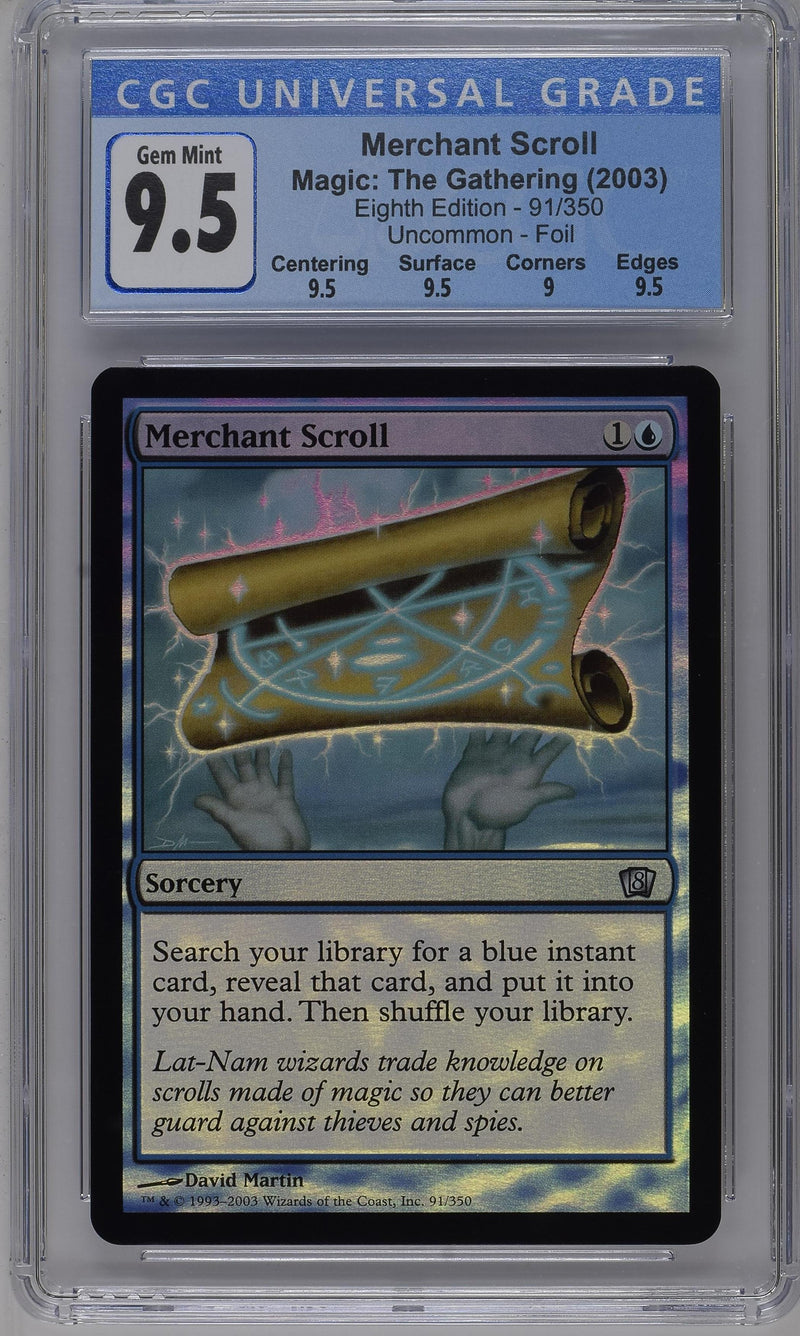 CGC GEM MINT 10 Merchant Scroll [Eighth Edition] - 3874716164