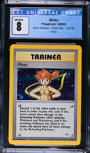 CGC 8 Misty(18/132) [Gym Heroes] - 3897825003