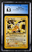 CGC 8.5 Raichu (21/64) [Neo Revelation 1st Edition] - 3910103239