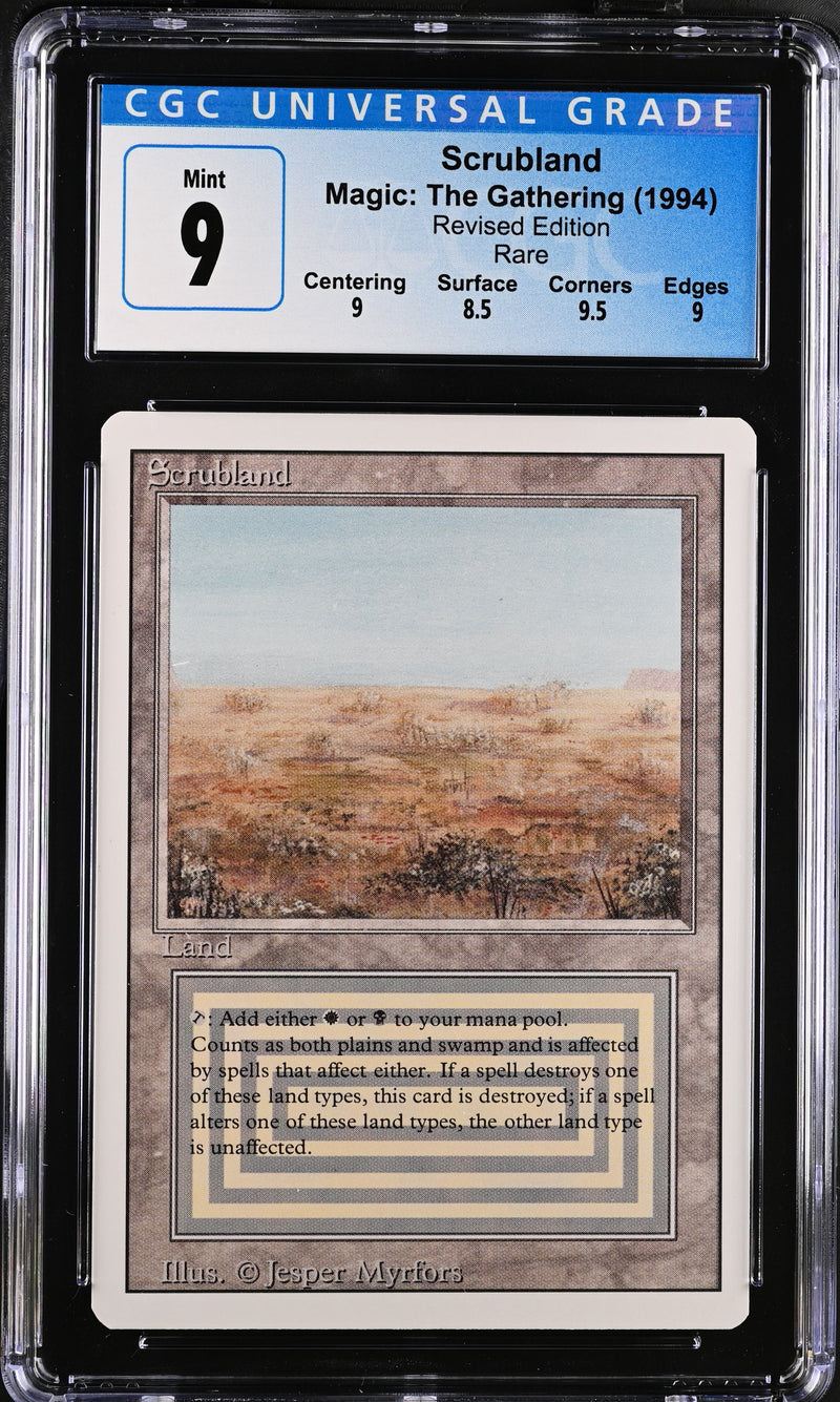 CGC 9 Scrubland [Revised Edition] - 3931493012