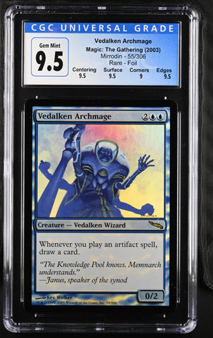 CGC GEM MINT 10 Vedalken Archmage [Mirrodin] - 3986493197