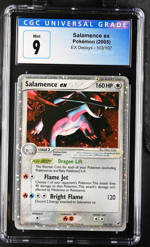 CGC 9 Salamence ex(103/107) [EX Deoxys] - 4048574277