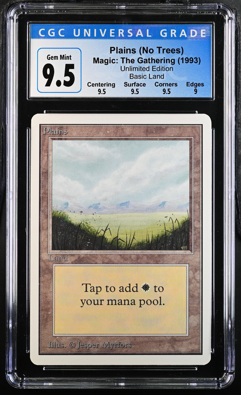 CGC GEM MINT 10 Plains (No Trees)[Unlimited Edition] - 4054237008