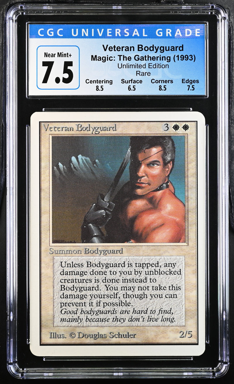 CGC 7.5 Veteran Bodyguard [Unlimited Edition] - 4054237015