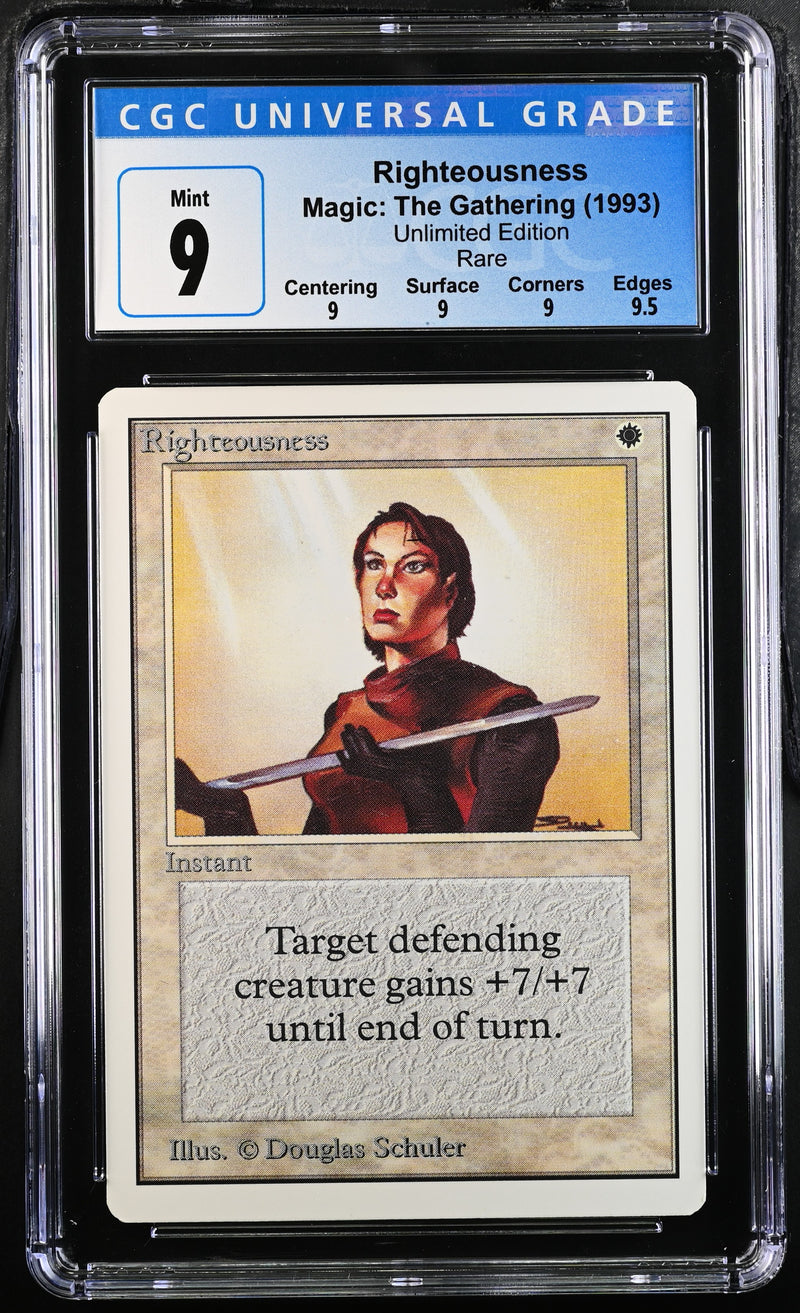 CGC 9 Righteousness [Unlimited Edition] - 4054237022