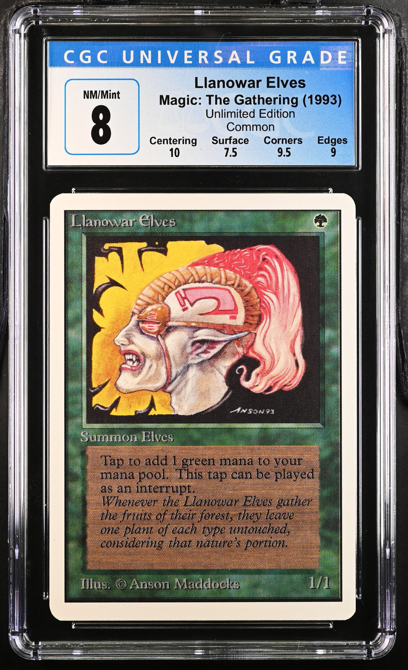 CGC 8 Llanowar Elves [Unlimited Edition] - 4054237031