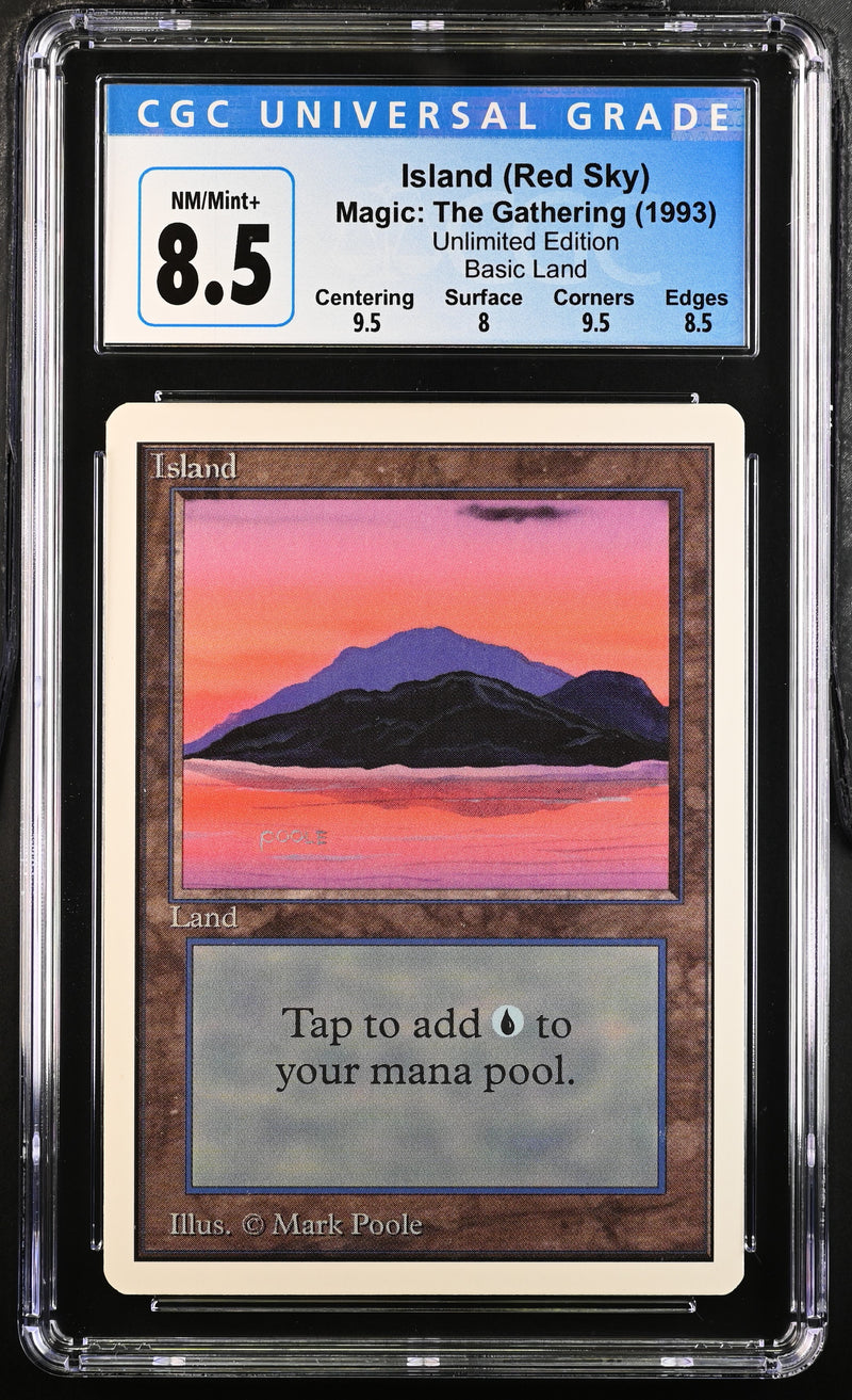 CGC 8.5 Island (Red Sky)[Unlimited Edition] - 4054237034