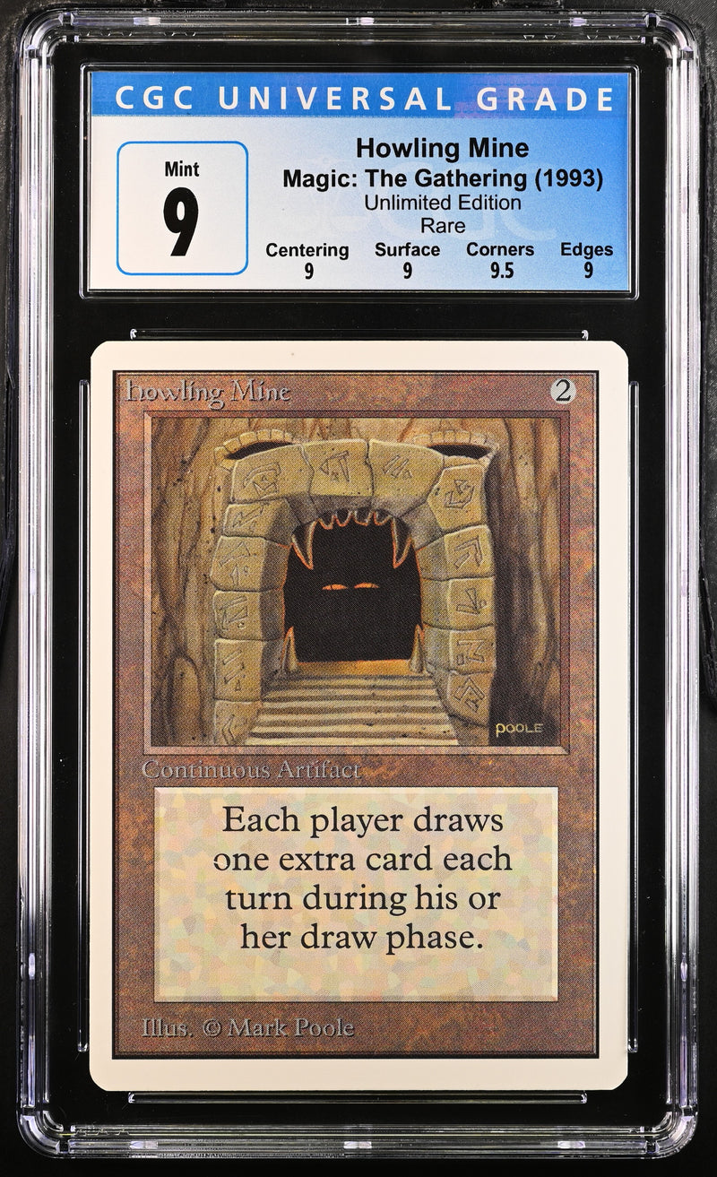 CGC 9 Howling Mine [Unlimited Edition] - 4054237036