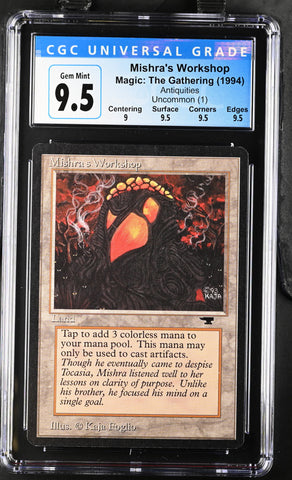 CGC GEM MINT 10 Mishra's Workshop [Antiquities] - 4054238001