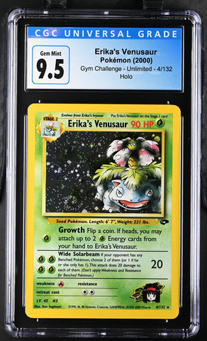 CGC GEM MINT 10 Erika's Venusaur(4/132) [Gym Challenge] - 4061043077
