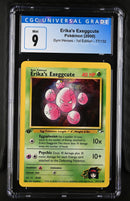 CGC 9 Erika's Exeggcute (77/132) [Gym Heroes 1st Edition] - 4094777042