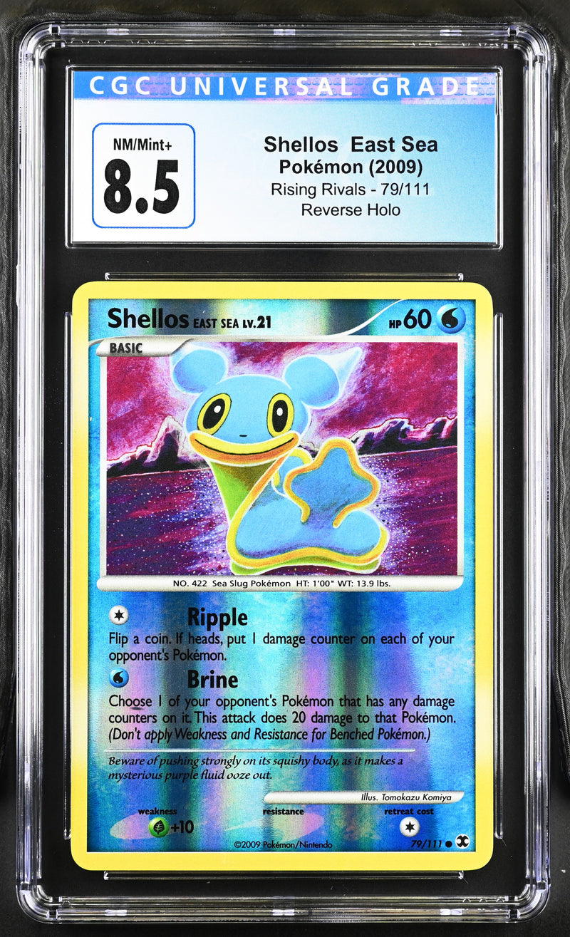 CGC 8.5 Shellos East Sea (79/111) [Platinum: Rising Rivals] - 4115130190