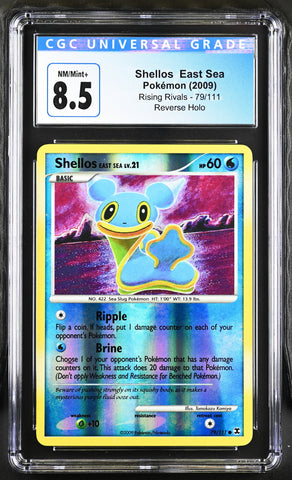 CGC 8.5 Shellos East Sea (79/111) [Platinum: Rising Rivals] - 4115130190