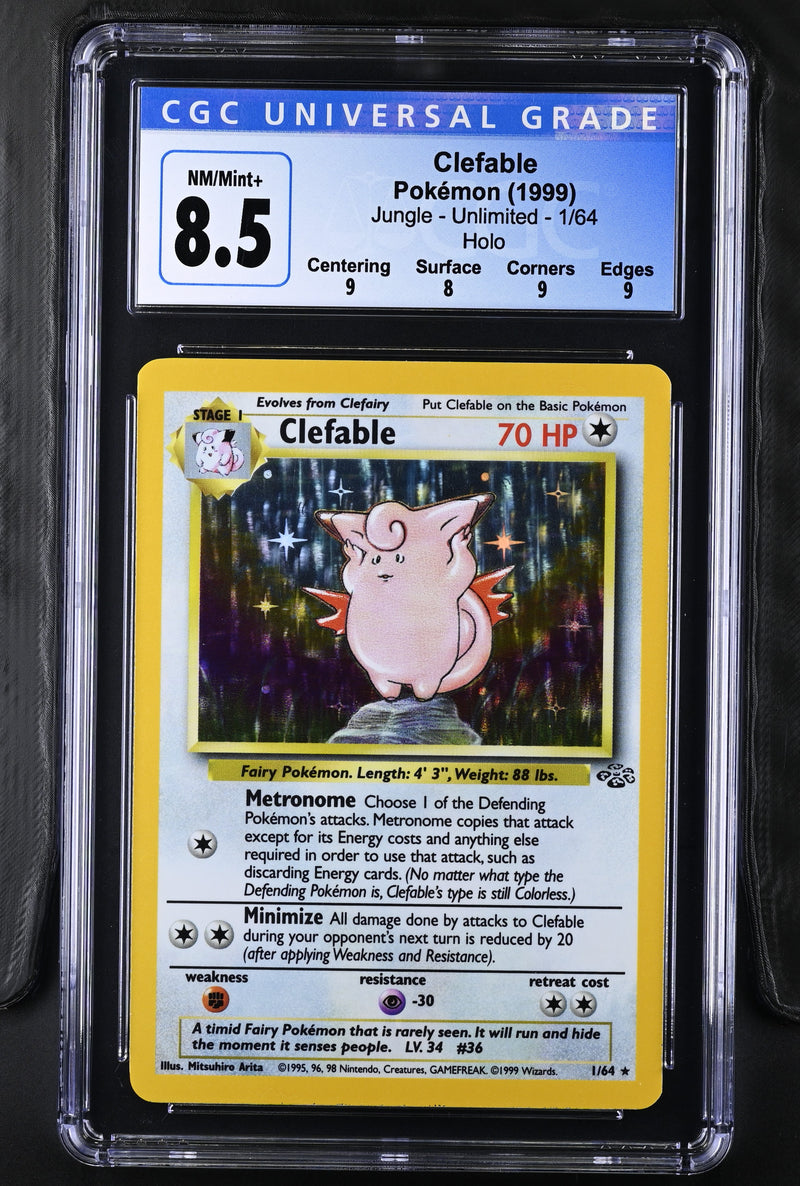 CGC 8.5 Clefable(1/64) [Jungle] - 4123166022