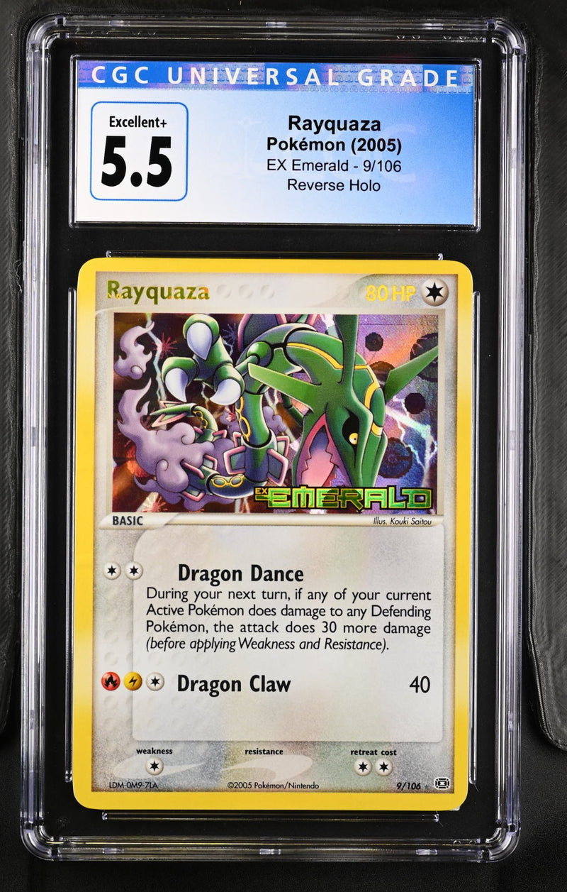 CGC 5.5 Rayquaza(9/106) [EX Emerald] - 4178720159
