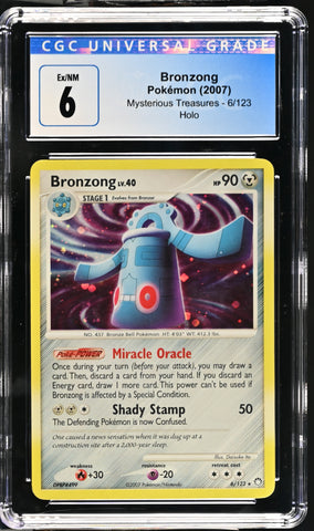 CGC 6 Bronzong (6/123) [Diamond & Pearl: Mysterious Treasures] - 4199053174