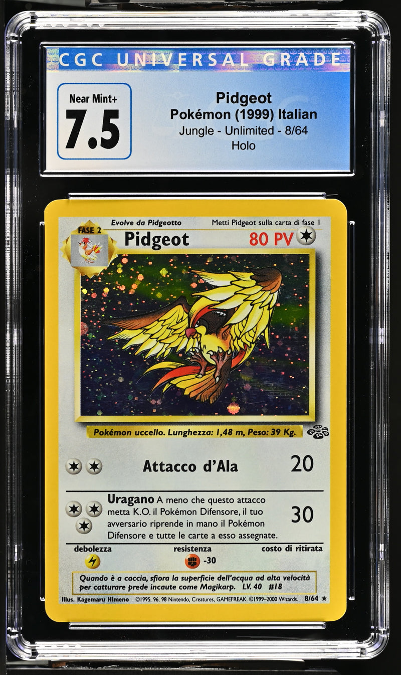 CGC 7.5 Pidgeot(8/64) [Jungle] - 4209604052