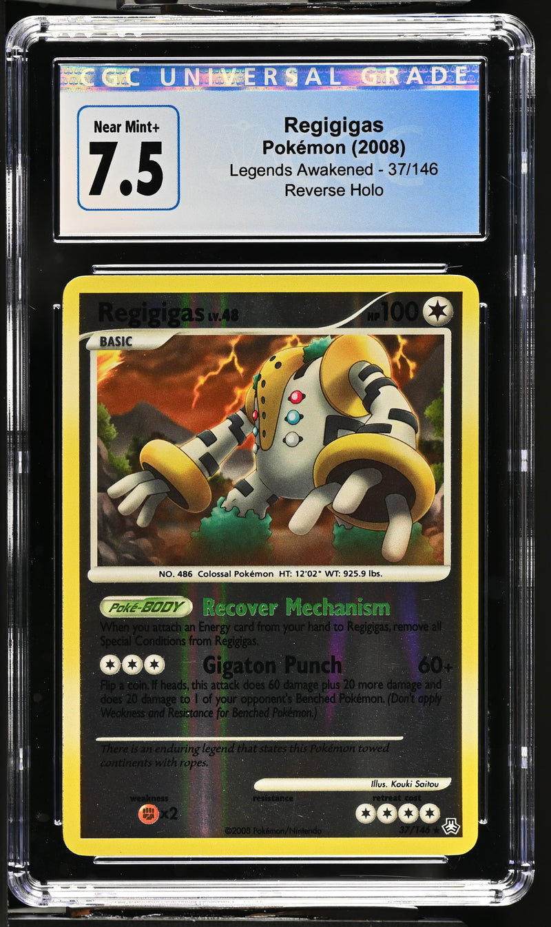 CGC 7.5 Regigigas(37/146) [Legends Awakened] - 4230495205