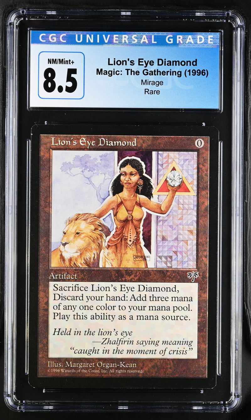 CGC 8.5 Lion's Eye Diamond [Mirage] - 4266851001