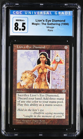 CGC 8.5 Lion's Eye Diamond [Mirage] - 4266851001