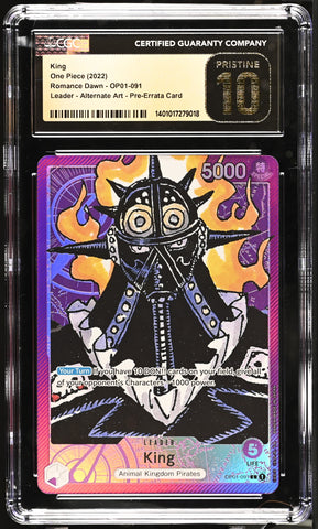CGC PRISTINE 10 King [Romance Dawn] - 1401017279018