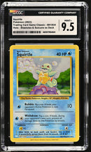 CGC MINT+ 9.5 Squirtle [Trading Card Game Classic] - 1401017654041