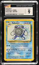 CGC 9 Poliwhirl(38/102) [Base Set] - 1401021696018