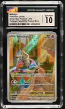 CGC GEM MINT 10 Mimikyu(075) [Black Star Promos] - 1401026855105