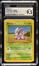 CGC MINT+ 9.5 Nidoran ♂(55/102) [Base Set] - 1401034941020