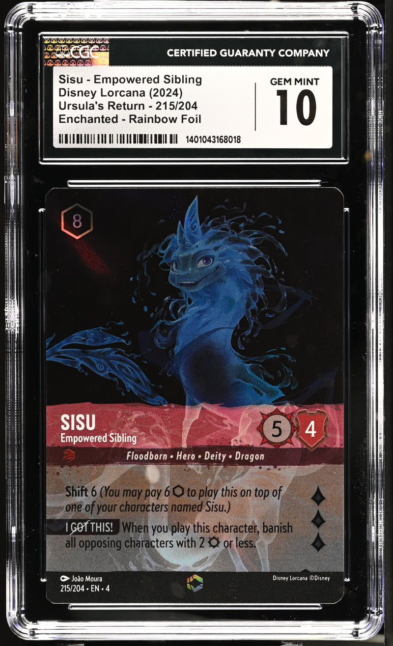 CGC 10 Sisu - Empowered Sibling (215/204) (Enchanted) [Ursula's Return]  - 1401043168018