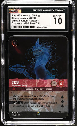 CGC 10 Sisu - Empowered Sibling (215/204) (Enchanted) [Ursula's Return]  - 1401043168018