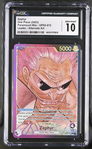 CGC GEM MINT 10 Zephyr [Paramount War] - 1401017279019