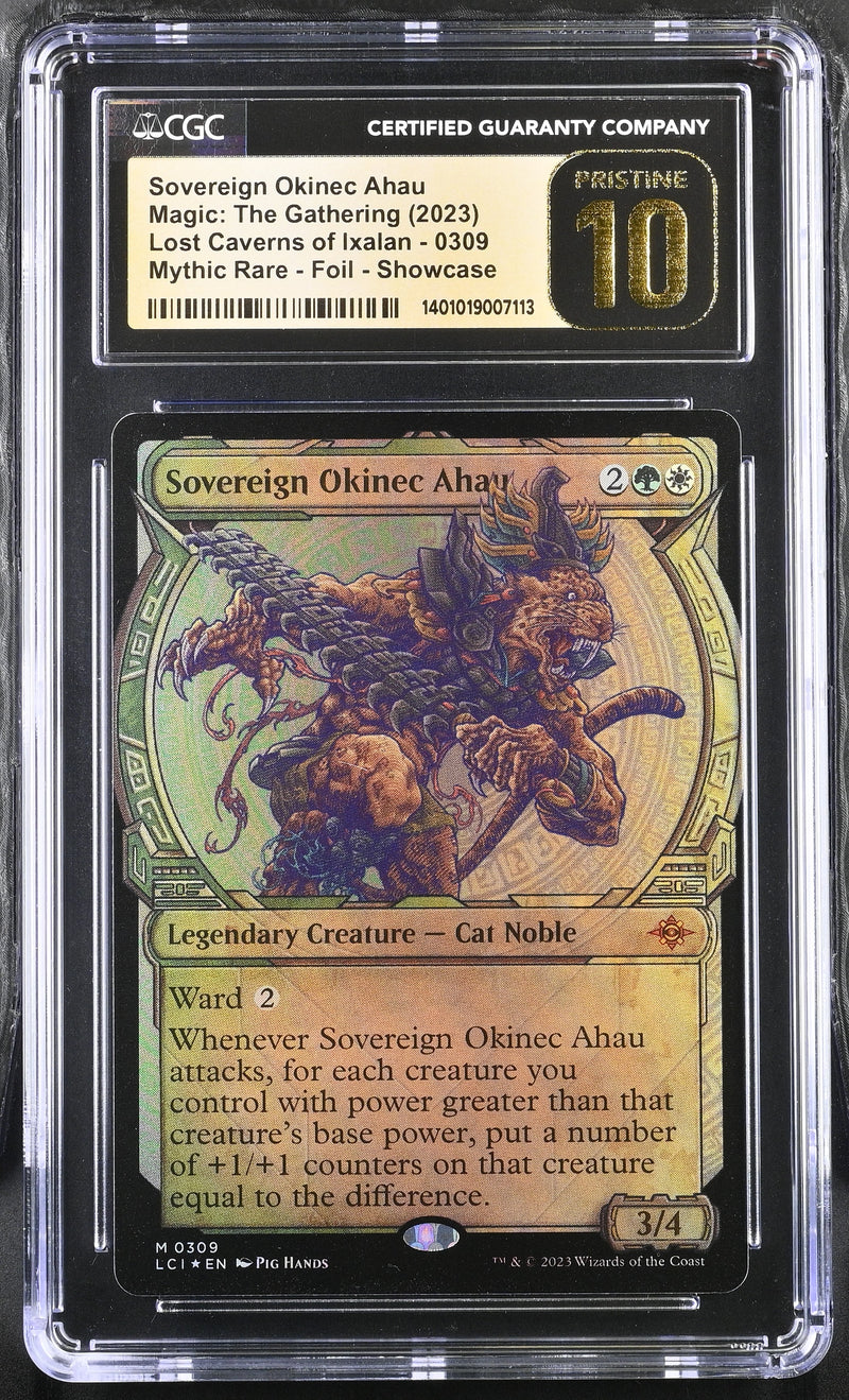 CGC PRISTINE 10 Sovereign Okinec Ahau[Lost Caverns of Ixalan] - 1401019007113
