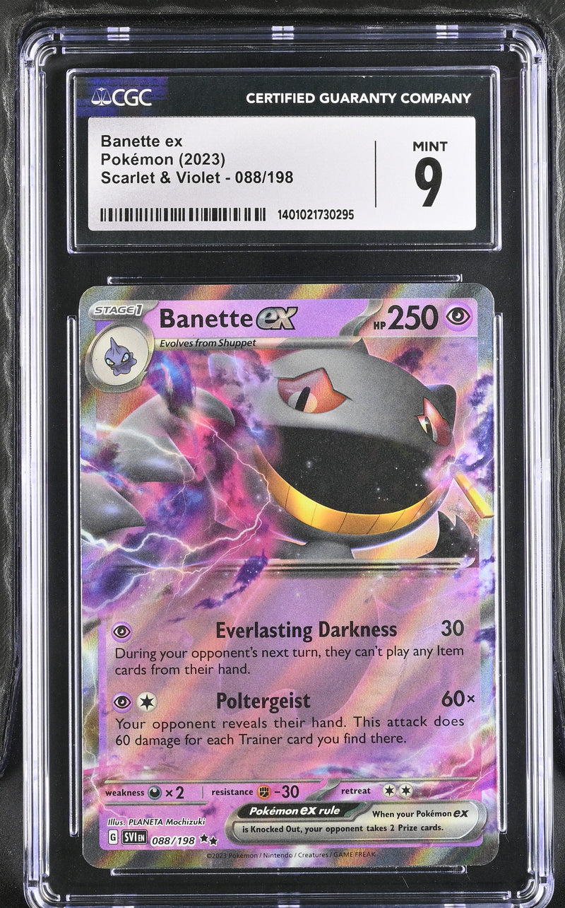 CGC 9 Banette ex(088/198) [Scarlet & Violet] - 1401021730295