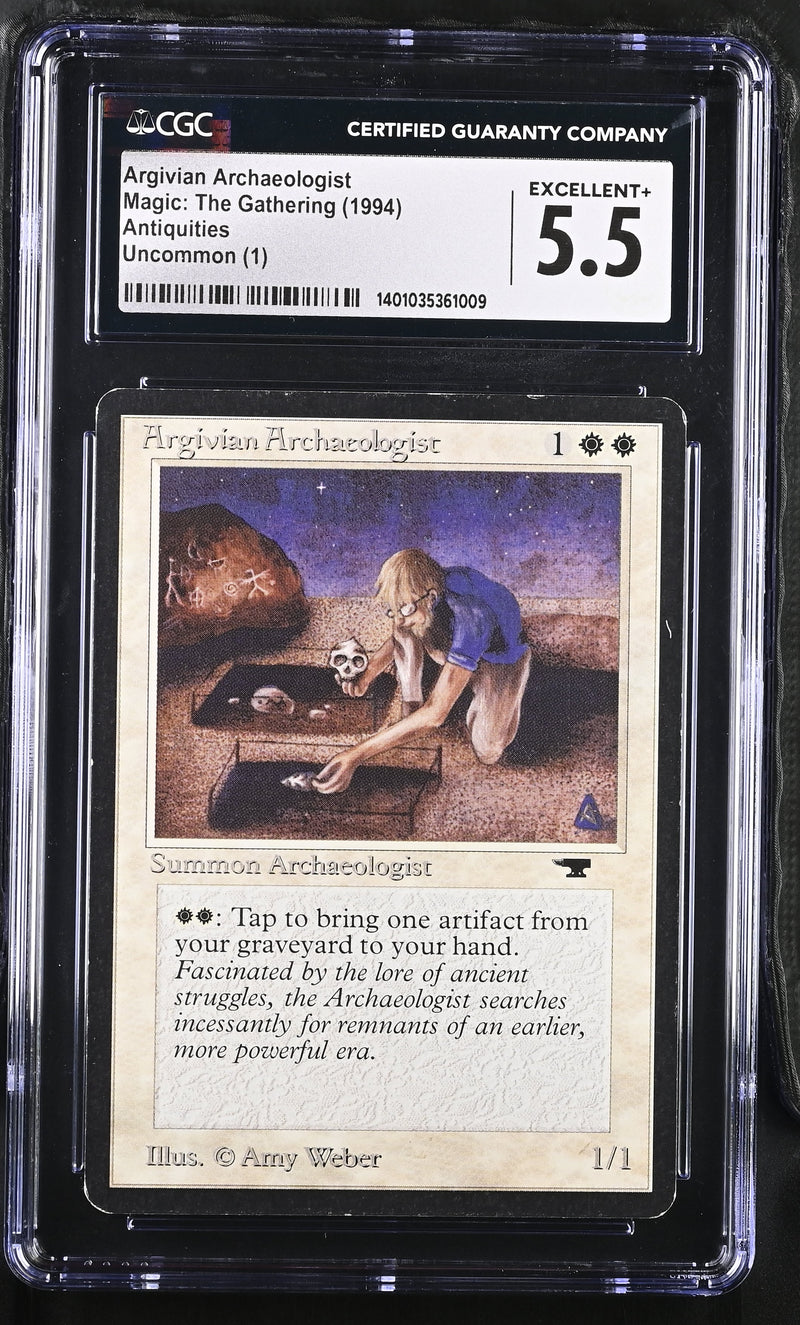 CGC 5.5 Argivian Archaeologist [Antiquities] - 1401035361009