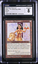 CGC 8 Lion's Eye Diamond [Mirage] - 1401035363009