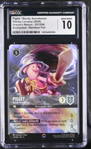 CGC 10 Piglet - Sturdy Swordsman (221/204) (Enchanted) [Ursula's Return]  - 1401044920004