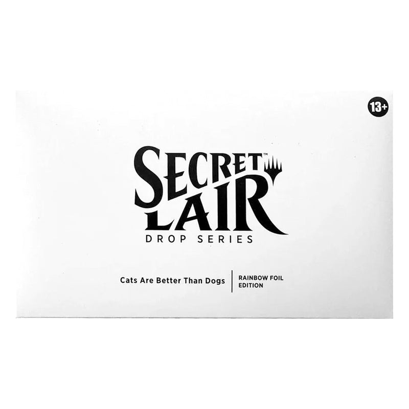 Magic the Gathering: Secret Lair: Cats Are Better Than Dogs - Rainbow Foil Edition