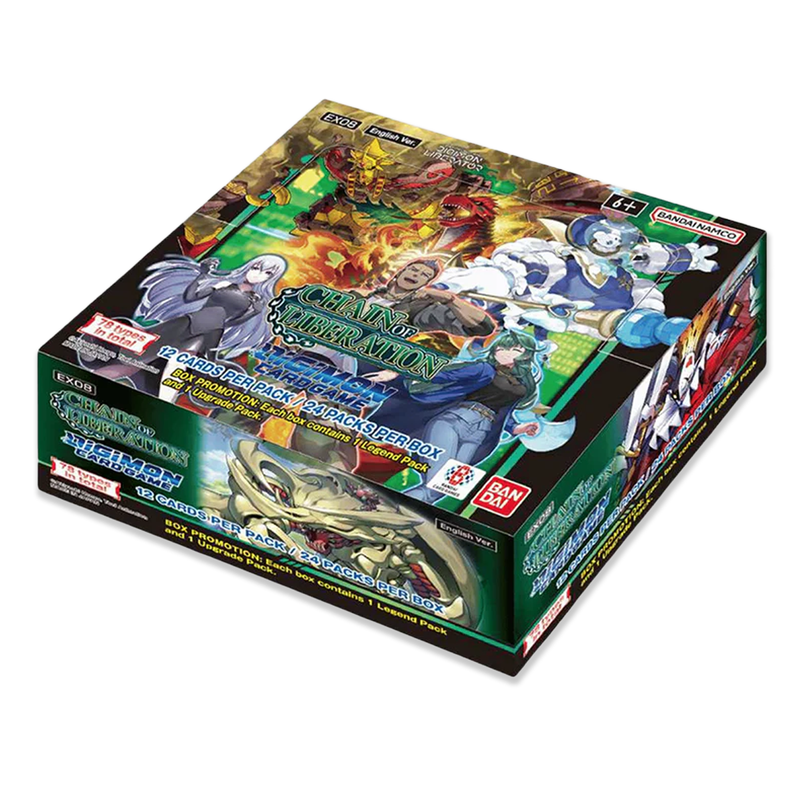 Digimon TCG: Chain of Liberation + World Convergence Booster Box Combo