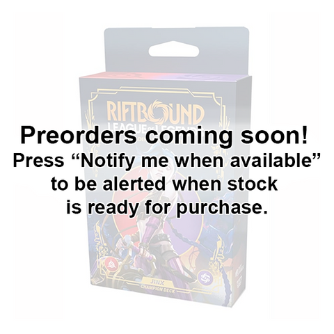 Riftbound - League of Legends TCG: Origins Champion Deck: Jinx