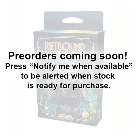 Riftbound - League of Legends TCG: Origins Champion Deck: Viktor