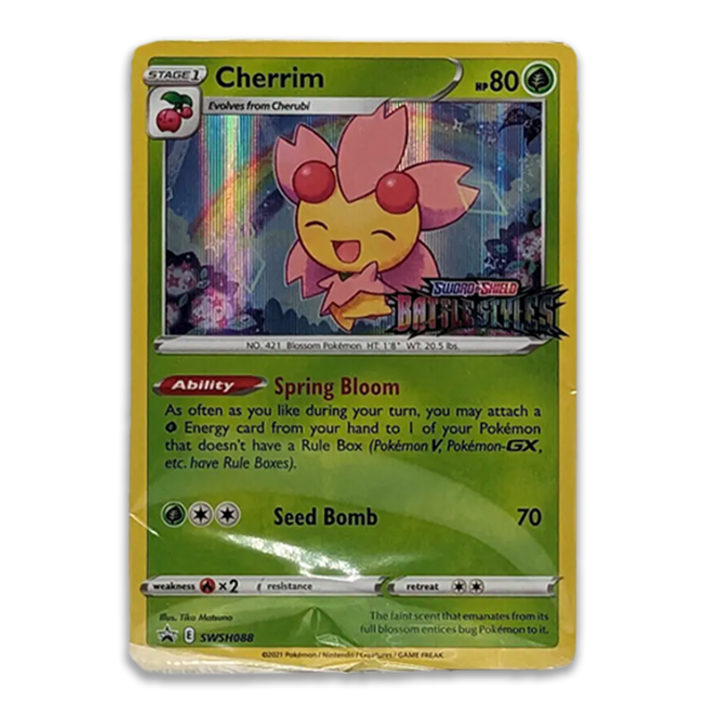 Pokémon TCG: Battle Styles Build and Battle: SWSH088  Cherrim Sealed Deck with Promo