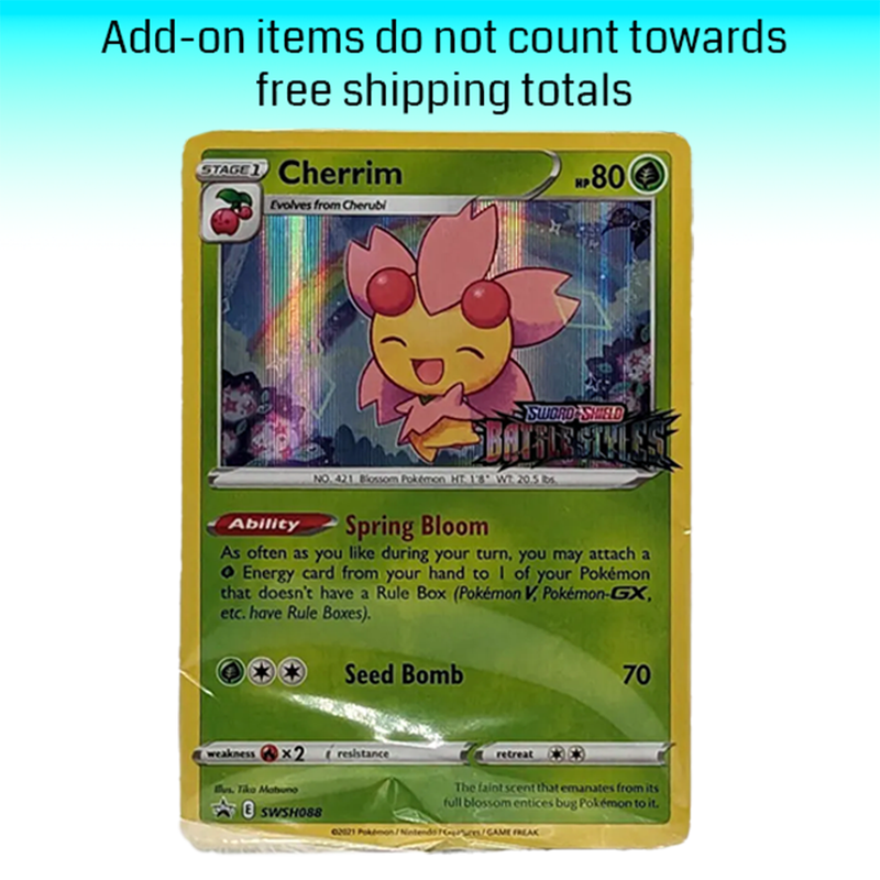Pokémon TCG: Battle Styles Build and Battle: SWSH088  Cherrim Sealed Deck with Promo