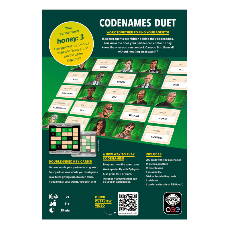 Codenames: Duet Revised